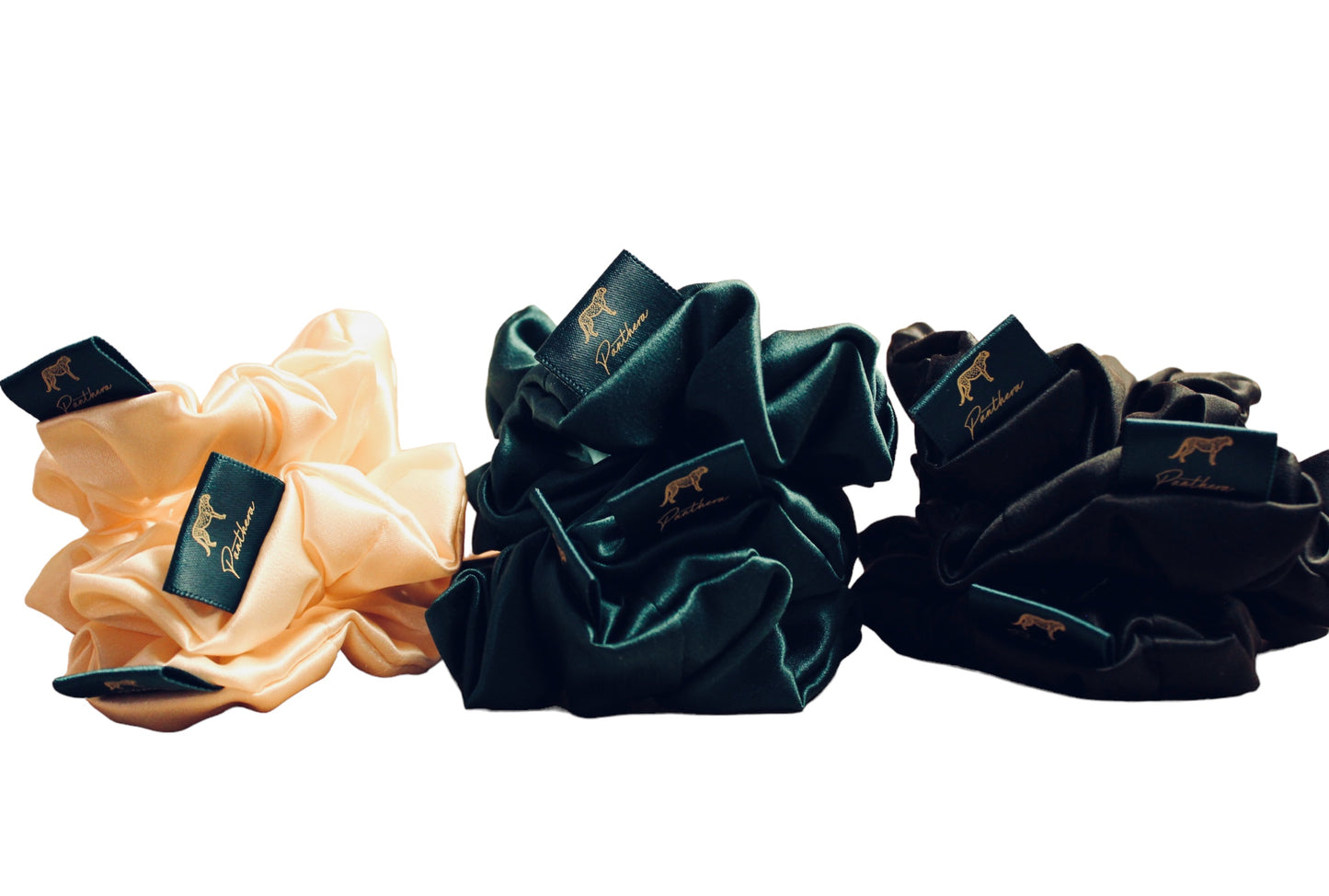 Silk Scrunchies (3)